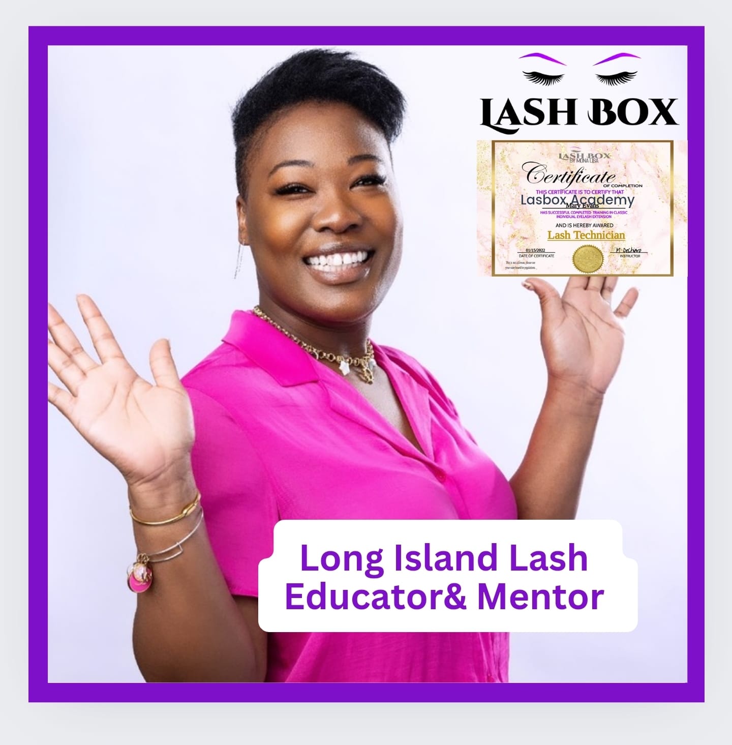 Melesia DeChiaro - Long Island Lash Educator and Mentor at Lash Box Syosset