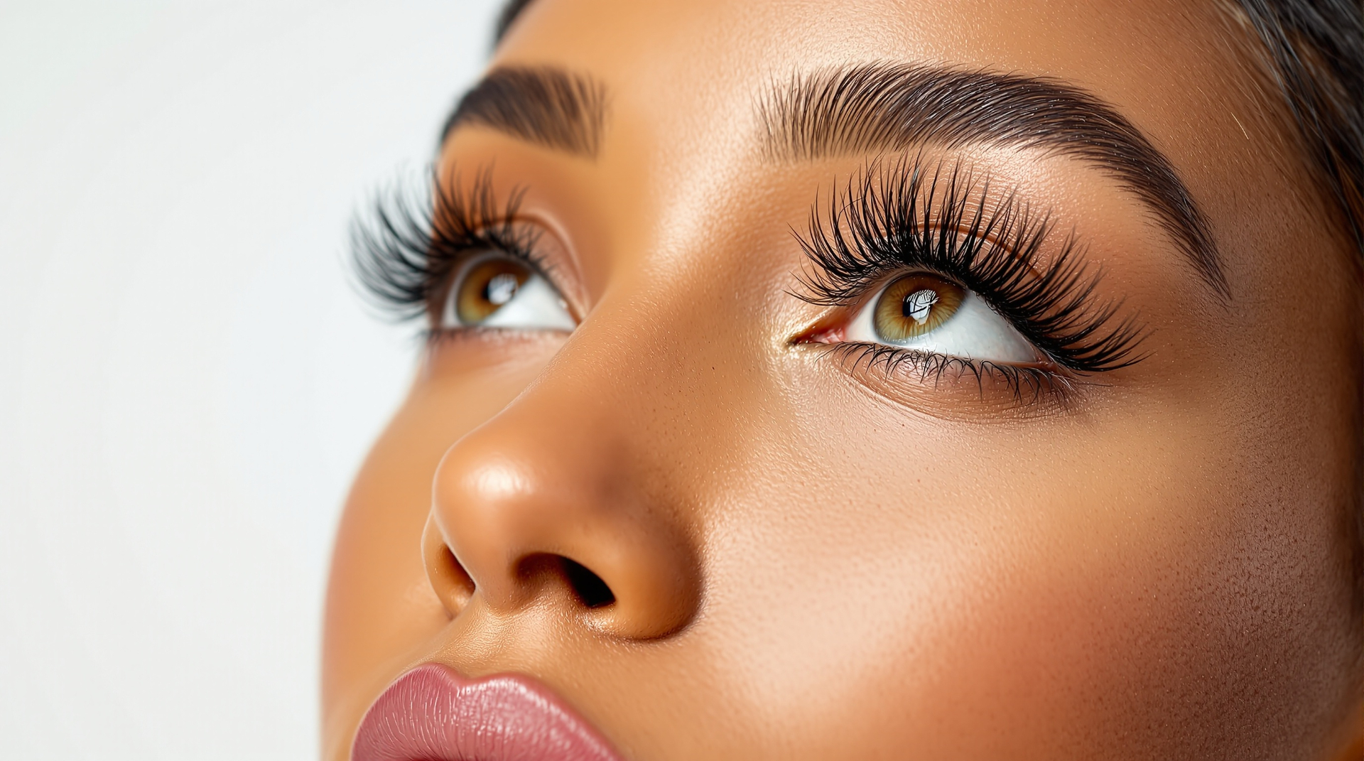 Beautiful lash extensions at Lash Box Syosset